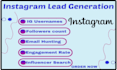 targeted social media leads, data collection, research