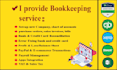 do accounting, reconciliation and cleanup in quickbooks and xero