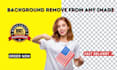 professionally remove background from any image