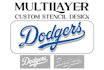 design your logo into multilayer stencil vector art
