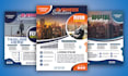 trendy business flyer design