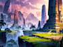 fantasy landscape art concept lost civilizations
