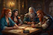 draw your dnd party