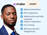 do make com automation integromat make com zapier make com automation