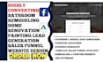 generate home, bathroom remodeling, contractor painting leads and website design