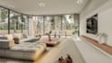 do interior, exterior house design architecture 3d sketchup model and rendering