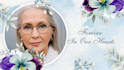 create a memorial, funeral video with personalized new song