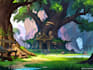 draw environment concept art, fantasy worlds