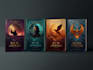 design fantasy, romance and sci fi book covers