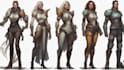draw fantasy scifi custom characters and concept