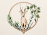 draw an animal and botanical illustration
