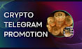 do crypto twitter x marketing, crypto telegram promotion