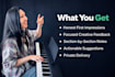 react to your music or give professional feedback
