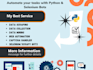 do scraping and web automation using selenium, playwright, bs4