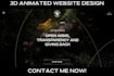 create 3d animated wix website design wix studio  3d interactive website wix seo
