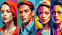 make a beautiful wpap pop art portrait