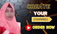 create and set up youtube channel with SEO