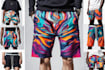 create streetwear shorts design