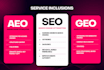 do monthly local seo, GEO, aeo, off page backlinks link building
