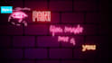 create premium neon hand drawn animated lyrical video