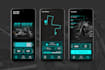 design modern and clean mobile app design