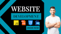 create custom website, full stack development