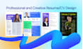 design ats friendly resume, CV, and cover letter professionally