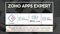 design zoho site, create zoho forms, zoho creator, zoho training, data migration
