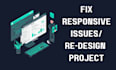 provide top notch front end development services and fix bugs