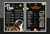 restaurant food service menu design