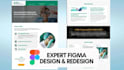design modern website UI UX in figma for  businesses
