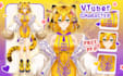 design high quality live 2d vtuber model and rigging