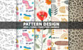create custom seamless patterns for textiles and apparel