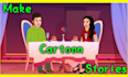 make 2d animated moral stories, 2d cartoon story, cartoon video