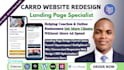 carrd website redesign carrd landing page redesign carrd website design carrd co