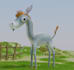 make 3d character animation in blender with your character