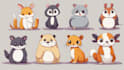 draw cute cartoon animal character