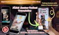 create eye catching  video reels for black friday and holiday sales