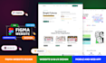 do professional figma website design, figma UI UX design, website ui ux design
