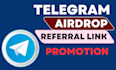 hit 900k telegram game mini referral link promotion, increase token airdrop