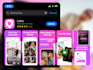 design app aso screenshots for appstore and googleplay ios screens