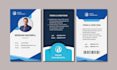 create a premium professional company id card design