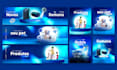 design a professional website banner ads, header, web images
