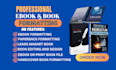 ebook formatting, book formatting, paperback, ebook design
