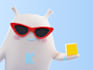 design a custom 3d mascot character for branding