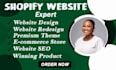 redesign shopify website design shopify store shopify website