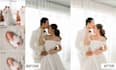 professional wedding photo editing, culling in lightroom