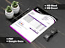 design professional invoice template ms word, excel and PDF