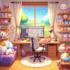 draw vtuber background in anime style