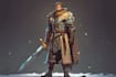 draw fantasy character illustrations, game character art